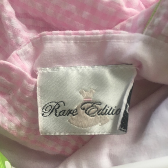 RARE EDITIONS Girls 6x Gingham Sundress - Picture 8 of 12